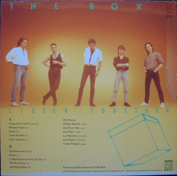 The Box (4) : Closer Together (LP, Album)