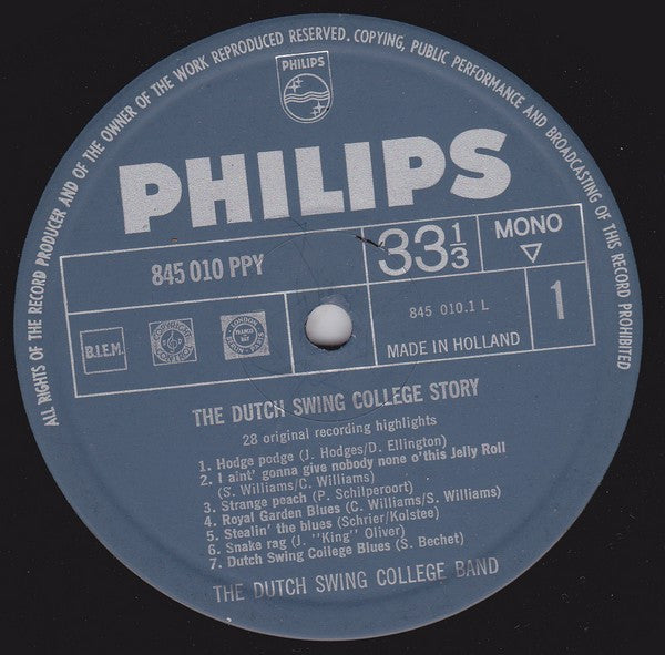 The Dutch Swing College Band : The Dutch Swing College Story 1945 - 1968 (2xLP, Comp + Box)