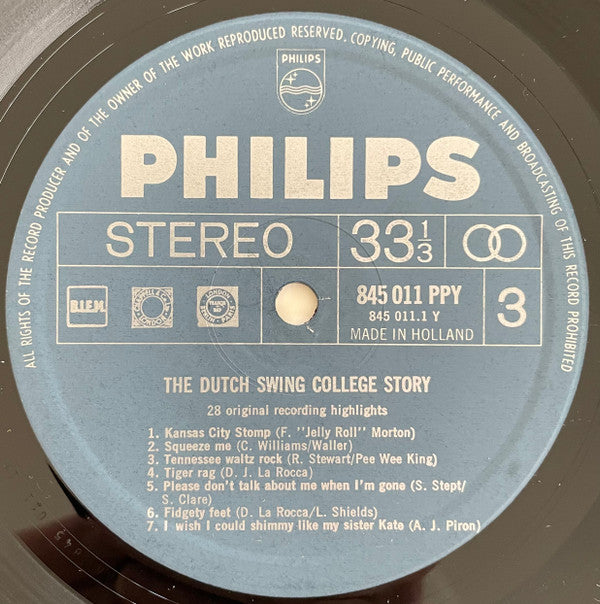 The Dutch Swing College Band : The Dutch Swing College Story 1945 - 1968 (2xLP, Comp + Box)