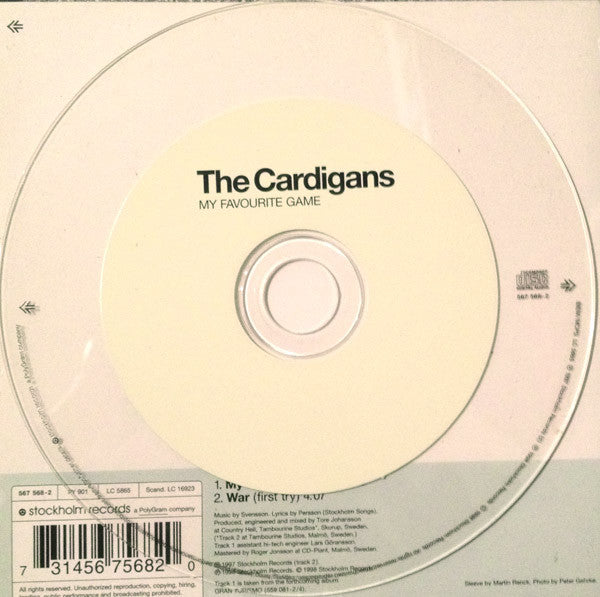The Cardigans : My Favourite Game (Minimax, Single)