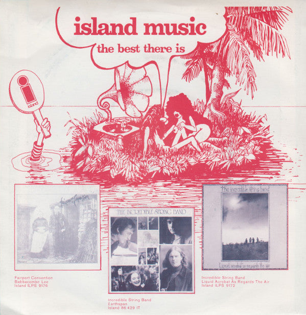 The Incredible String Band : Black Jack David (7")