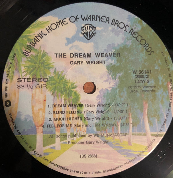 Gary Wright : The Dream Weaver (LP, Album)