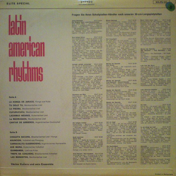 Kučerovci : Latin American Rhythms (LP, Comp)