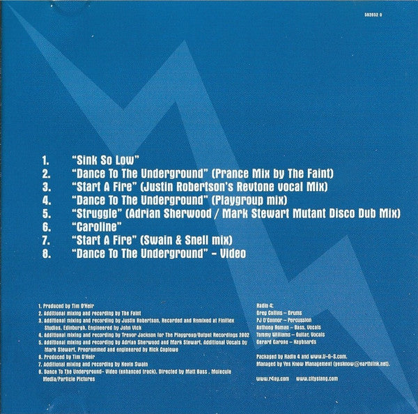 Radio 4 : Electrify (CD, EP, Enh)