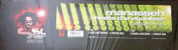 Manasseh Meets The Equalizer : Pepper E.P. (12", EP)