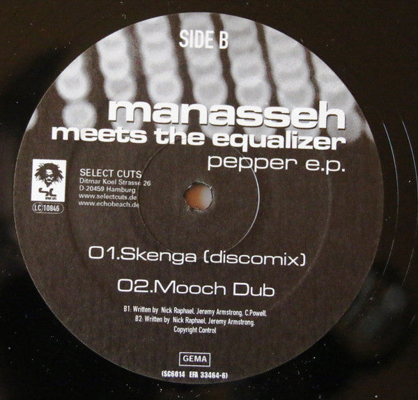 Manasseh Meets The Equalizer : Pepper E.P. (12", EP)