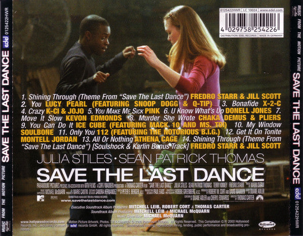 Various : Save The Last Dance (Music From The Motion Picture) (CD, Comp)