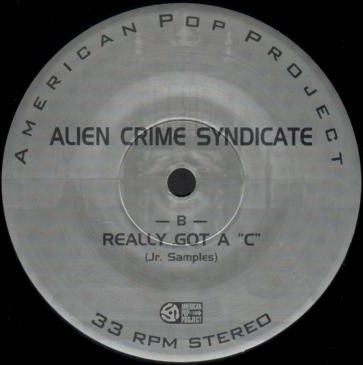 Alien Crime Syndicate : Supernatural (7", Ltd, Num)