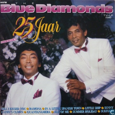 The Blue Diamonds : 25 Jaar (LP, Album, Gat)