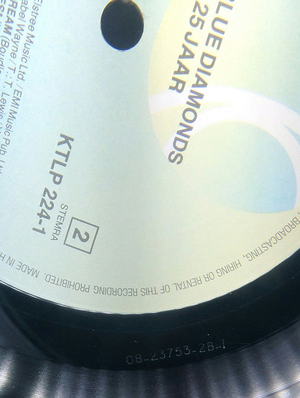 The Blue Diamonds : 25 Jaar (LP, Album, Gat)