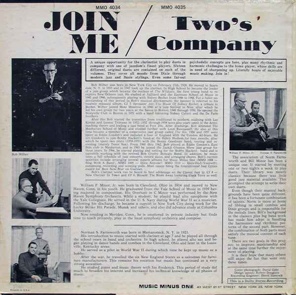 Bob Wilber : Two's Company - Volume 2 (LP)