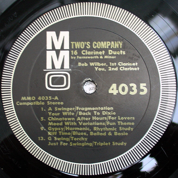 Bob Wilber : Two's Company - Volume 2 (LP)