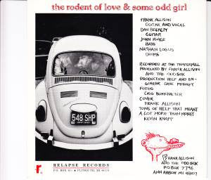 Frank Allison And The Odd Sox : Rodent Of Love / Some Odd Girl (7", Single)
