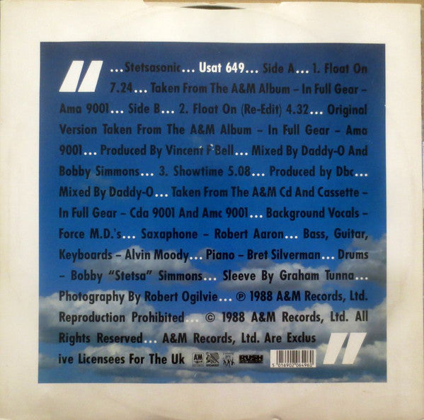 Stetsasonic Featuring Force MD's : Float On (12")