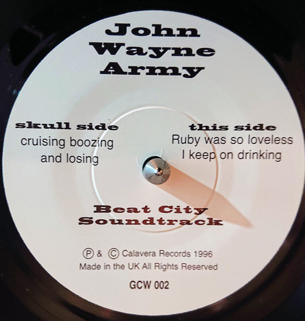 John Wayne Army : Beat City Soundtrack (7", EP, Ltd)