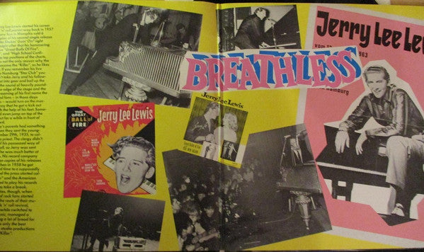 Jerry Lee Lewis : Breathless (22 Rock N Roll Recordings) (2xLP, Comp, Gat)