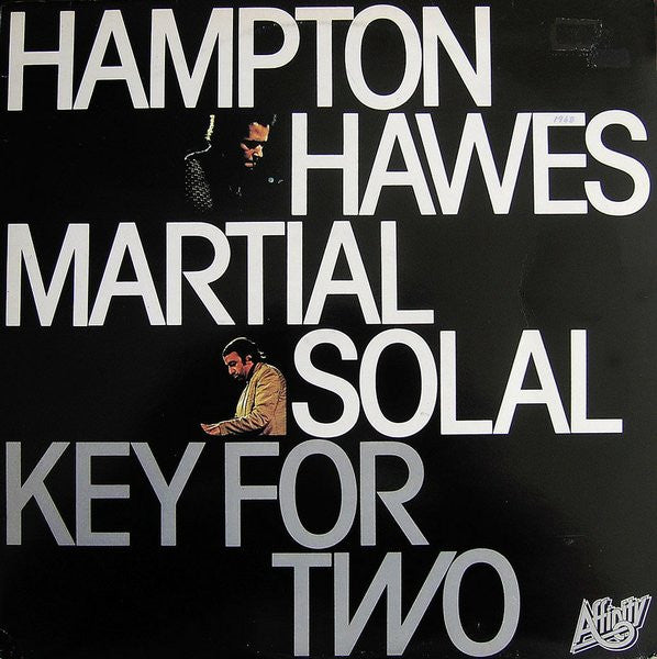 Hampton Hawes, Martial Solal : Key For Two (LP, Album, RE)
