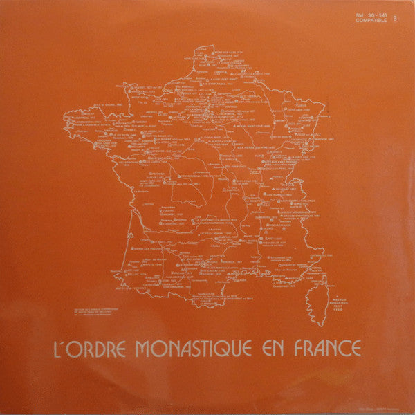 Chœur Des Moines De L'Abbaye De Citeaux : Citeaux Salve Regina (LP, Gat)