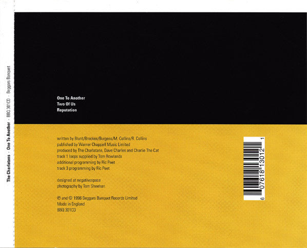 The Charlatans : One To Another (CD, Single)