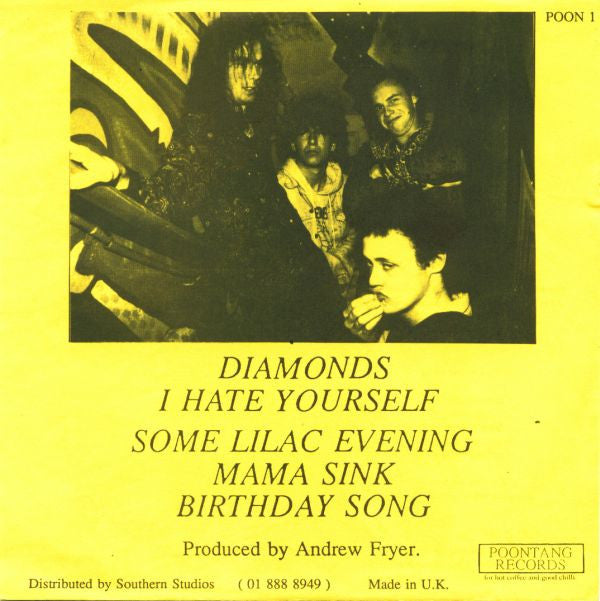 Sink (4) : Mama Sinks Ugly First Born (7", EP, Yel)