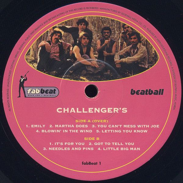 Challenger's : Challenger's (LP, Album, RE)