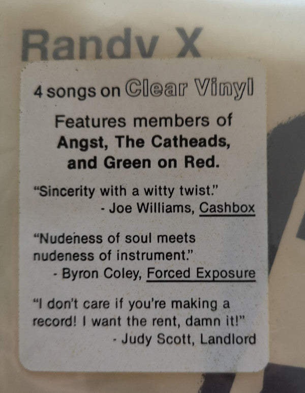 Randy X : The World's Biggest Talker (7")