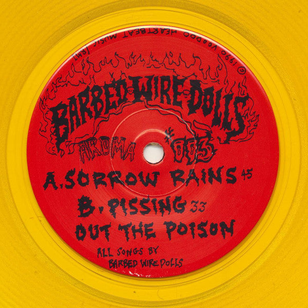 Barbed Wire Dolls : Sorrow Rains (7")