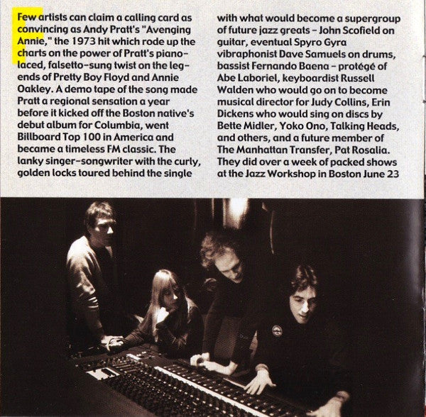 Andy Pratt : The Age Of Goodbye (CD, Comp, RM, Dig)