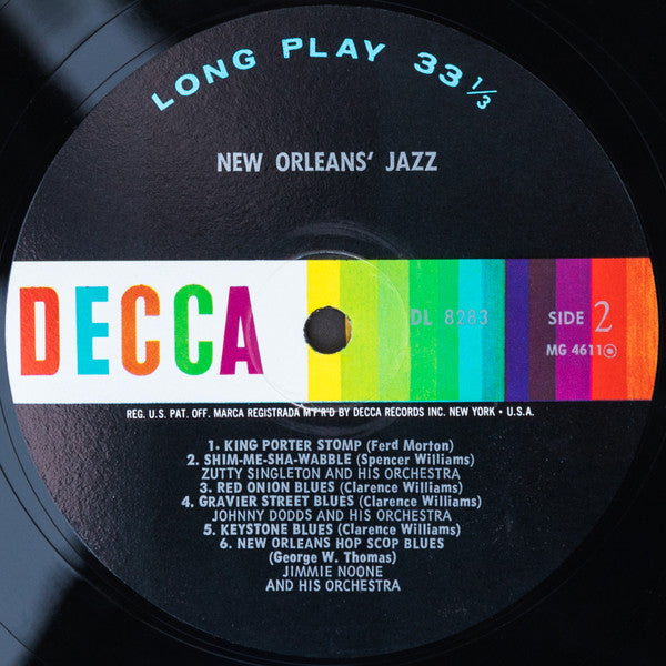 Various : New Orleans Jazz (LP, Comp, RE)