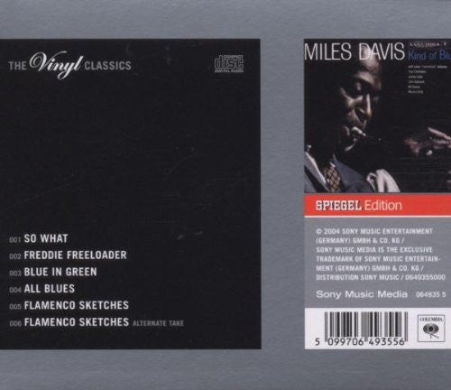 Miles Davis : Kind Of Blue (CD, Album, RE, Bla)
