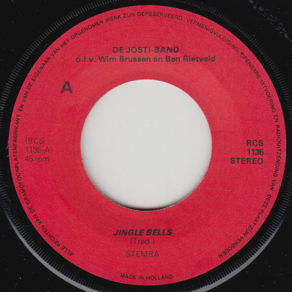 De Josti-band* : Jingle Bells (7")