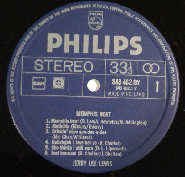 Jerry Lee Lewis : Memphis Beat (LP, Album)