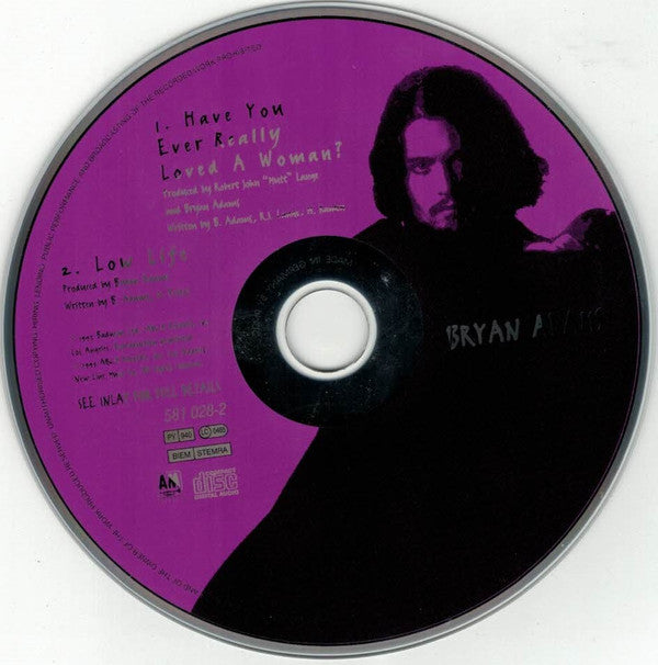 Bryan Adams : Have You Ever Really Loved A Woman? (CD, Single, Car)