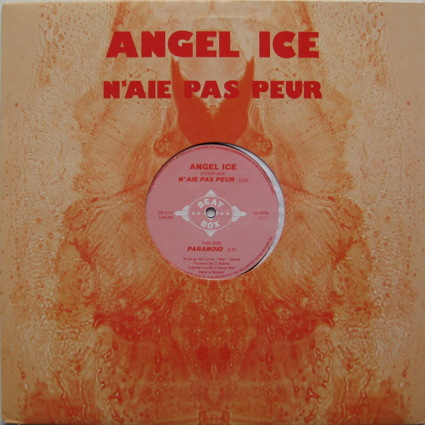 Angel Ice : N'Aie Pas Peur (12", Die)