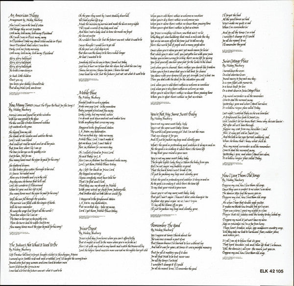 Mickey Newbury : 'Frisco Mabel Joy (LP, Album)