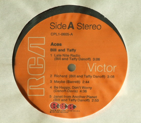 Bill And Taffy* : Aces (LP, Album)