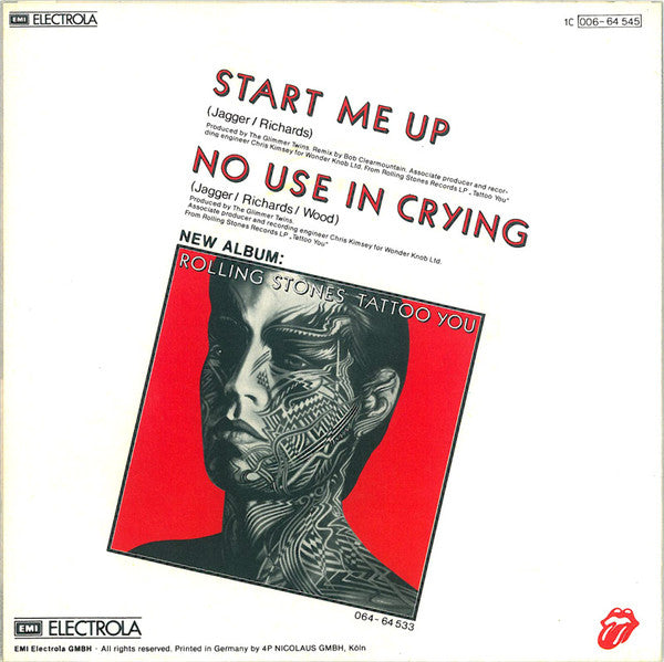 The Rolling Stones : Start Me Up (7", Single)