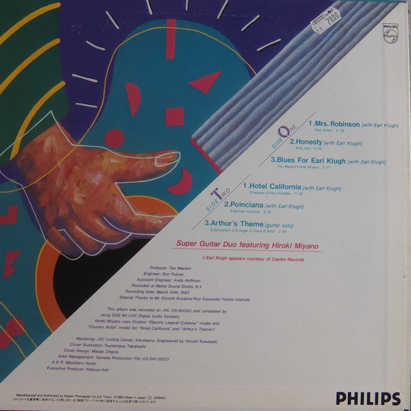 Super Guitar Duo Featuring Hiroki Miyano : Hotel California (LP, Album)