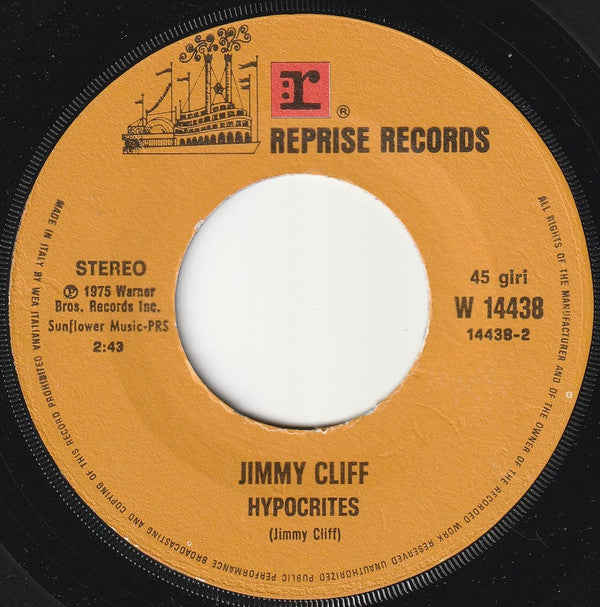 Jimmy Cliff : If I Follow My Mind (7", Single)