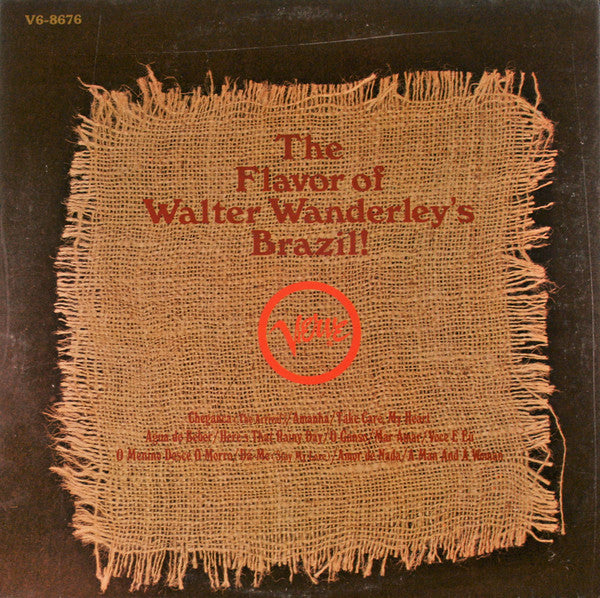 Walter Wanderley Trio : Cheganca (LP, Album)