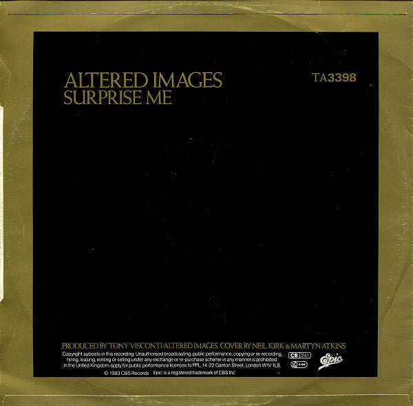 Altered Images : Bring Me Closer (Extended Version) (12", Single)