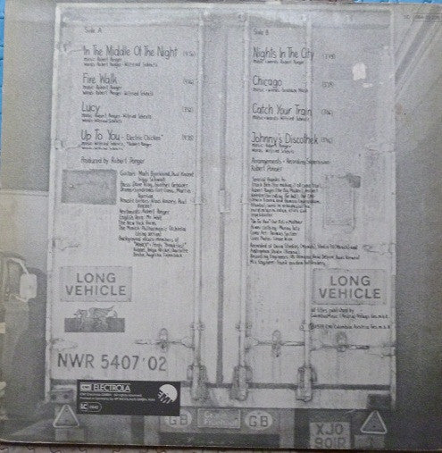 Wilfried : Nights In The City (LP, Album)