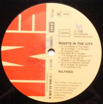 Wilfried : Nights In The City (LP, Album)