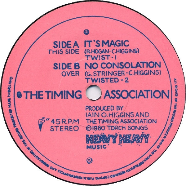 The Timing Association : It's Magic (7")