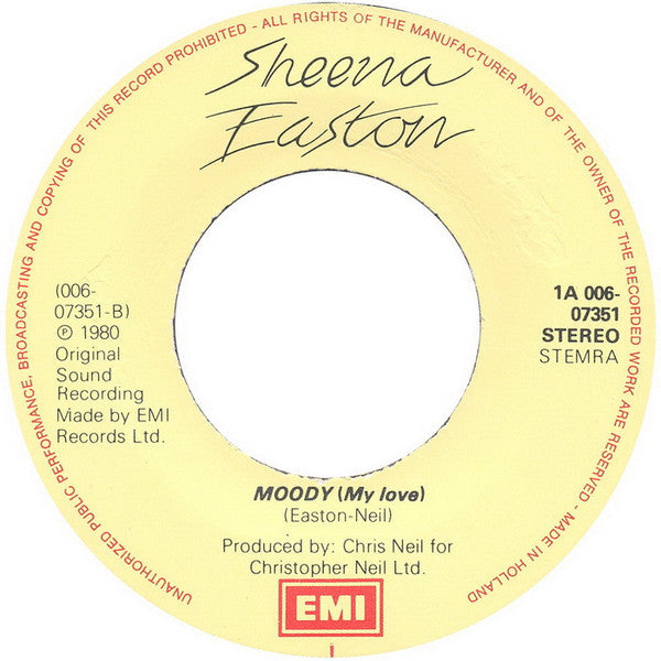 Sheena Easton : Morning Train (7", Single)