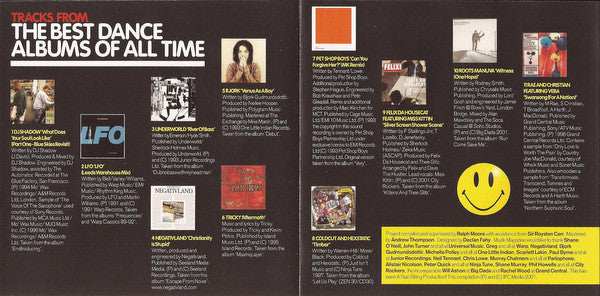 Various : Tracks From The Best Dance Albums Of All Time (CD, Comp)