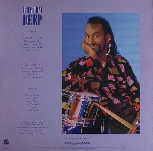 Omar Hakim : Rhythm Deep (LP, Album)
