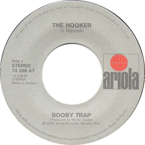 Booby Trap (5) : Kelly, Grace & Sally (7", Single)