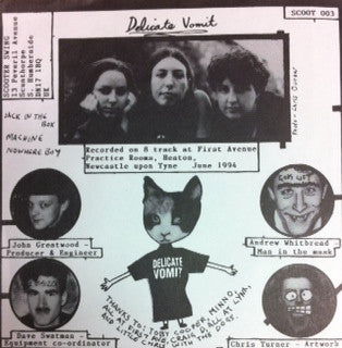 Delicate Vomit : Jack In The Box (7", S/Sided, EP)