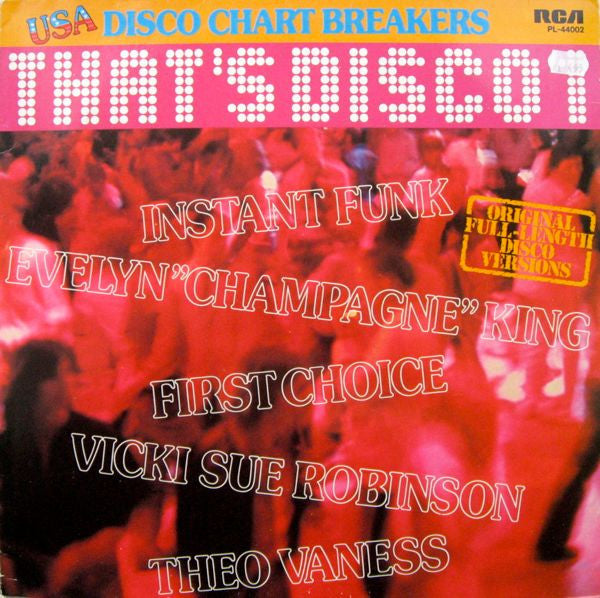 Various : That's Disco 1 (LP, Comp)